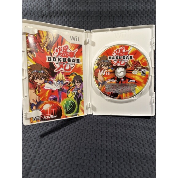Bakugan Battle Brawlers (Nintendo Wii, (2009) Complete In Box CIB With Manual - Picture 2 of 4
